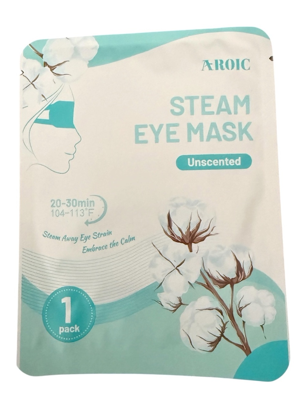 AR OIC Unscented Steam Eye Mask